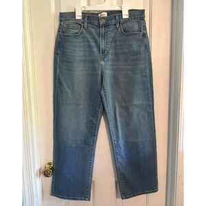 NWT Hudson Noa High‎ Rise Straight Ankle Jeans Eugenia Blue Size 31 New Womens